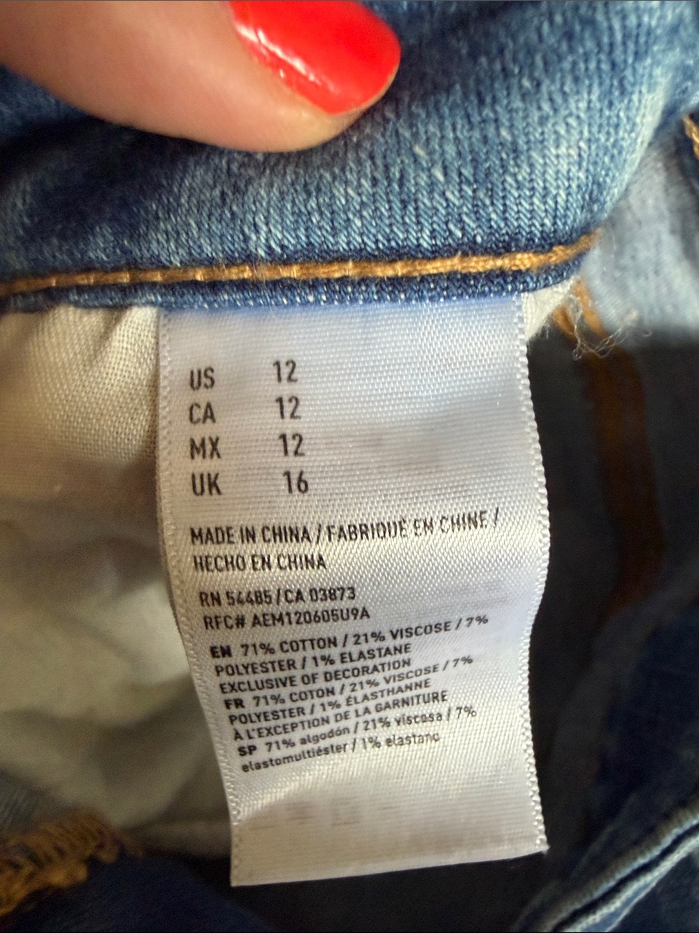 Distressed Denim Cutoff Shorts - Picture 5 of 10